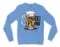Inniki Plan - Beer Men/Unisex Long Sleeve T-Shirt in Carolina Blue Color